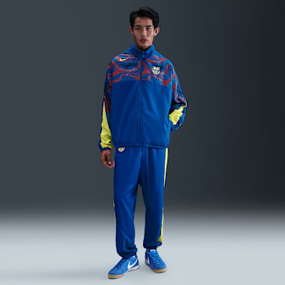 Reviews: FC Barcelona Starting 5 Fourth Men's Nike Soccer Woven